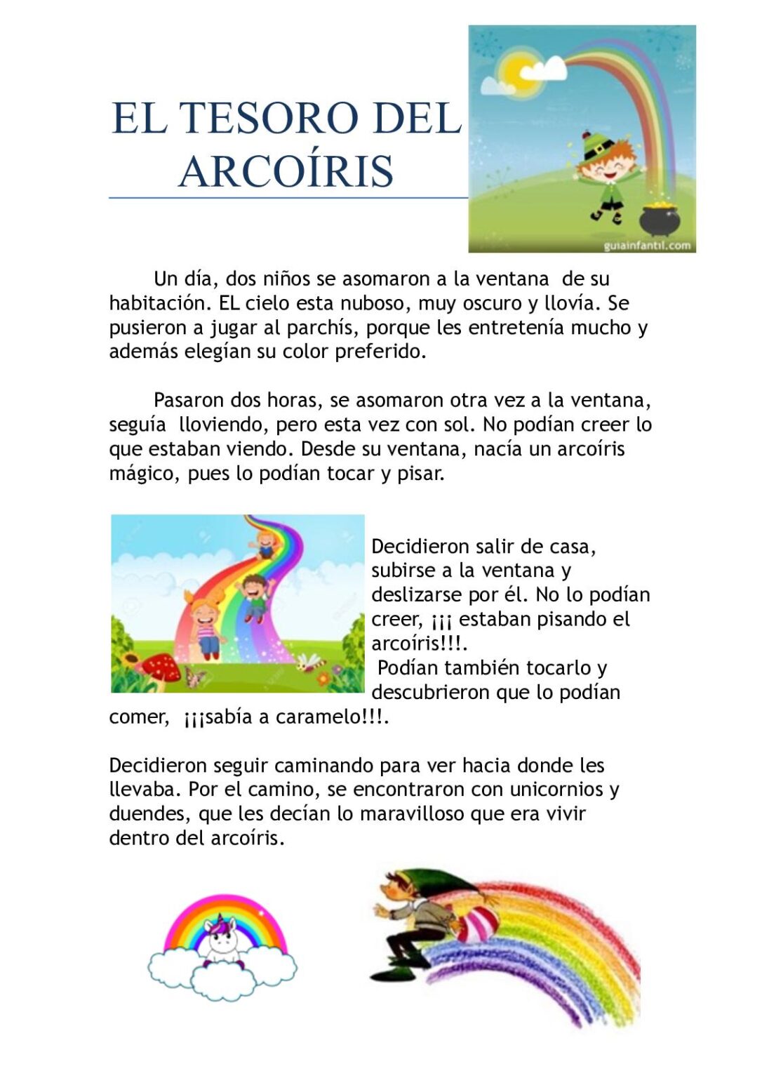 Descubre la mágica leyenda del tesoro del arcoíris