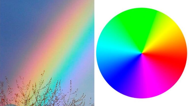 Descubre los colores ausentes en el arco iris